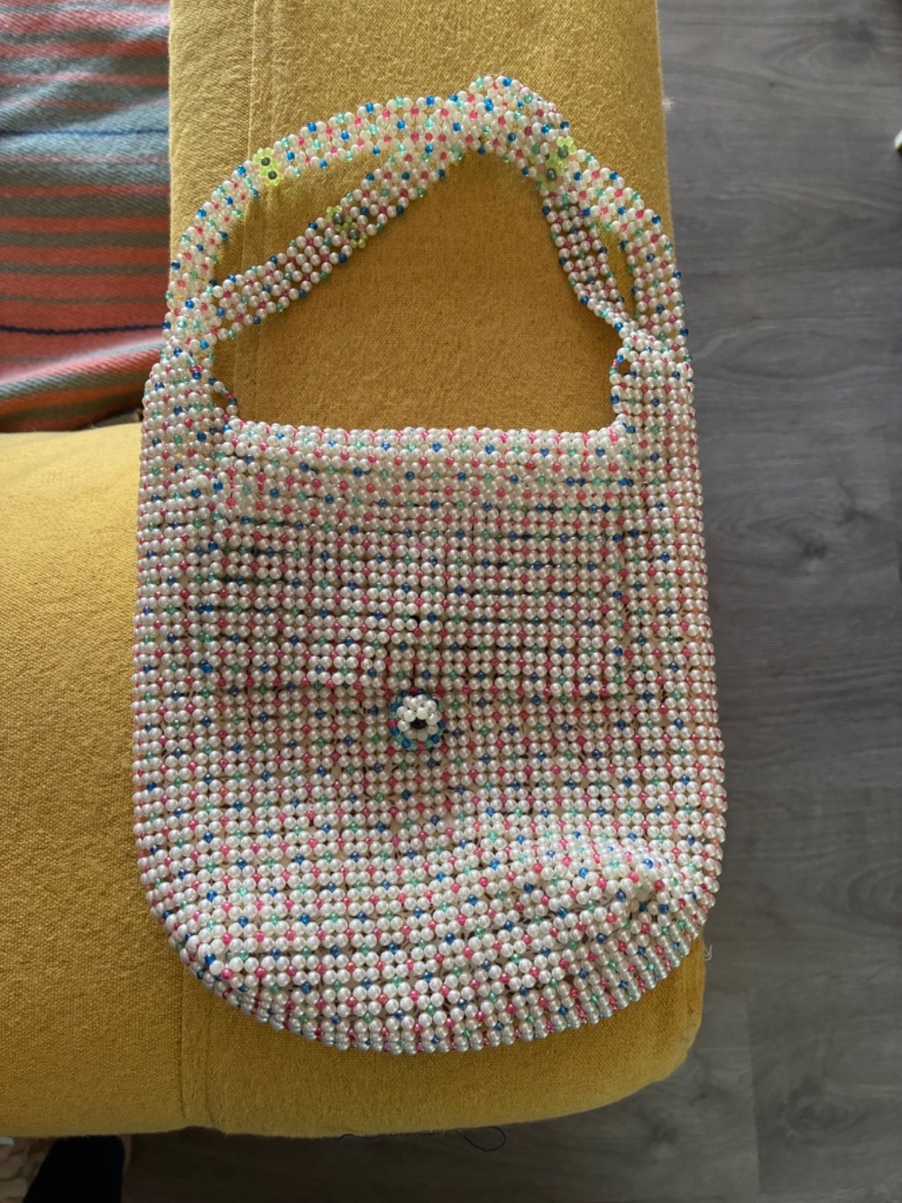 Vintage Beaded Handbag - Picture 6 of 6